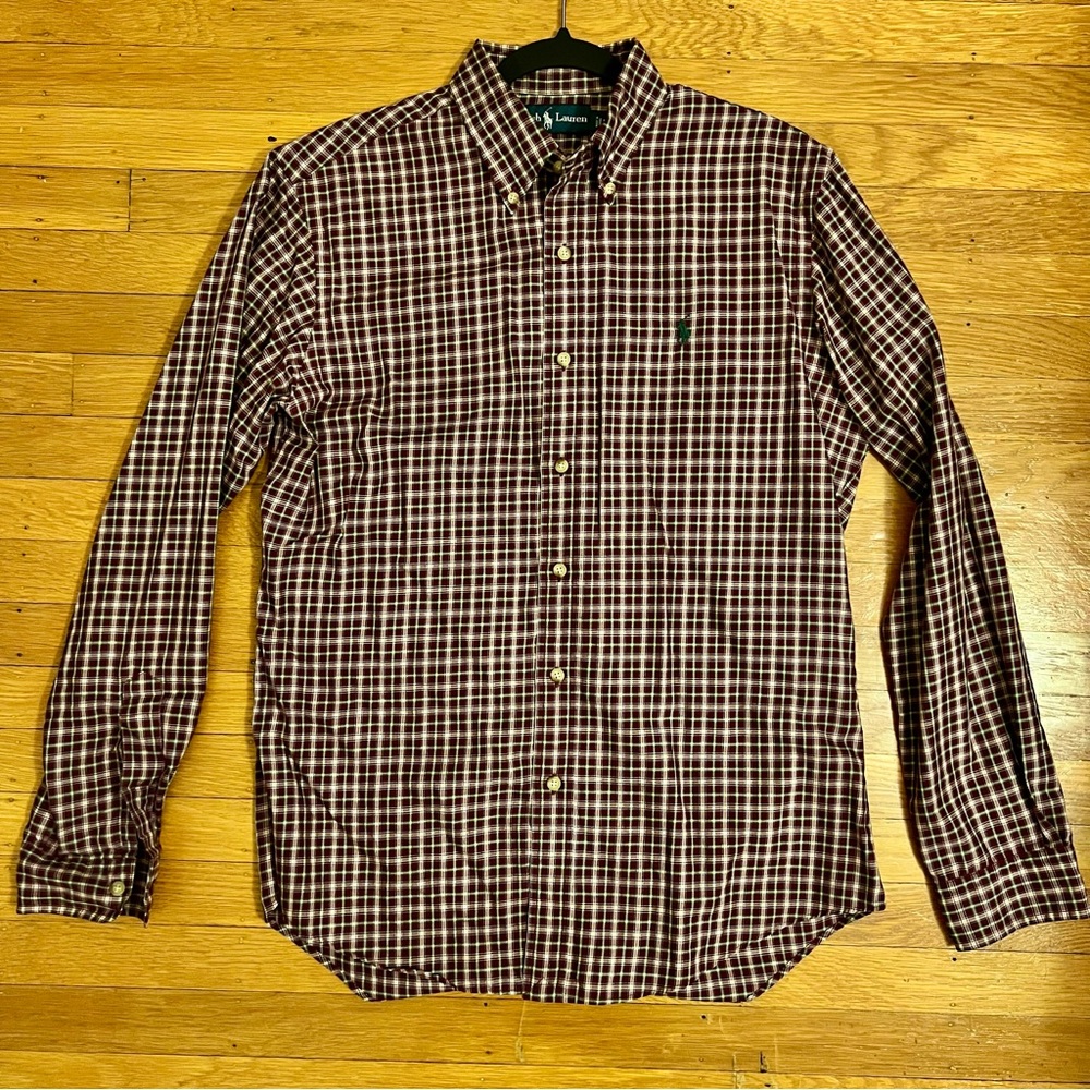 Men’s Medium Ralph Lauren Long-Sleeve Button Down